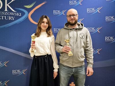 Aleksandra Siwak i jej ojciec Adam Siwak (fot. RDK)